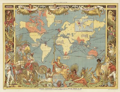 Federacja Imperialna autorstwa Walter Crane
