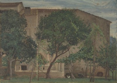 Włoski dom wiejski, 1871-3. autorstwa Walter Crane