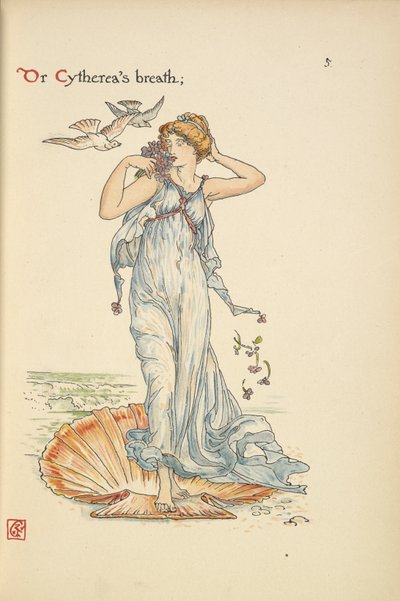„Albo oddech Cytherei;” autorstwa Walter Crane