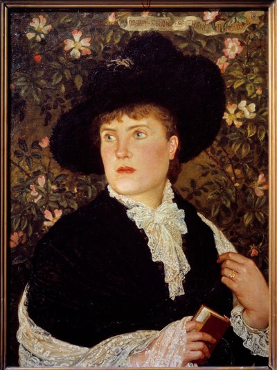 Portret Madame Walter Crane (? -1915) z domu Mary Frances Obraz Waltera Crane