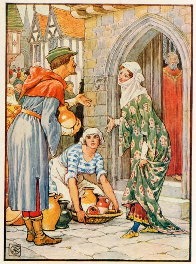 Robin Hood jako garncarz autorstwa Walter Crane