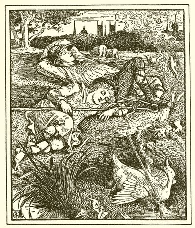 Niezwykła rakieta autorstwa Walter Crane