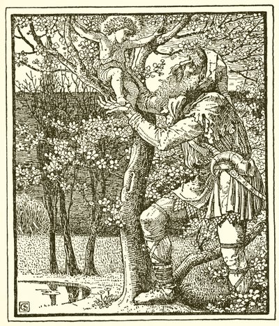 Samolubny olbrzym autorstwa Walter Crane