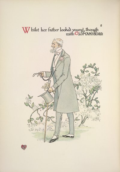 Ojciec panny młodej w żakiecie autorstwa Walter Crane