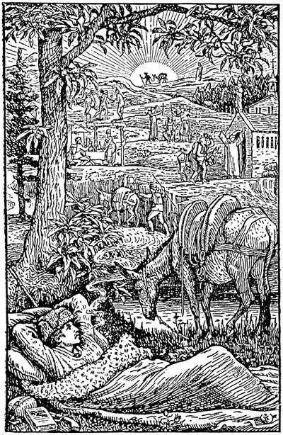 Podróże z osłem w Cevennes (Podróże z osłem w Cevennes) – Robert Louis Stevenson. wieczoru L