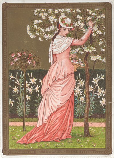 Walentynki, 1876. autorstwa Walter Crane