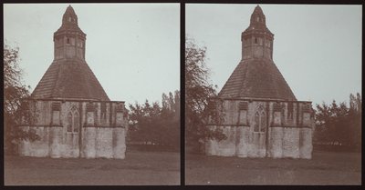Kuchnia opata, opactwo Glastonbury, Glastonbury, Mendip, Somerset, 1913. autorstwa Walter Edward Zehetmayr