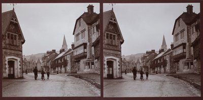 Fore Street, Beer, East Devon, Devon, 1913. autorstwa Walter Edward Zehetmayr