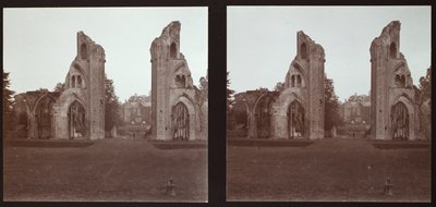 Opactwo Glastonbury, Glastonbury, Mendip, Somerset, 1913. autorstwa Walter Edward Zehetmayr