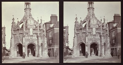 Market Cross, Chichester, West Sussex, 1913. autorstwa Walter Edward Zehetmayr