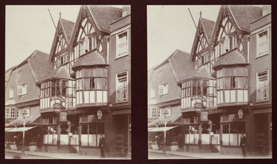 Old George Inn, 17 High Street, Salisbury, Wiltshire, 1913. autorstwa Walter Edward Zehetmayr