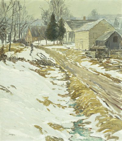 Mroźny poranek autorstwa Walter Elmer Schofield