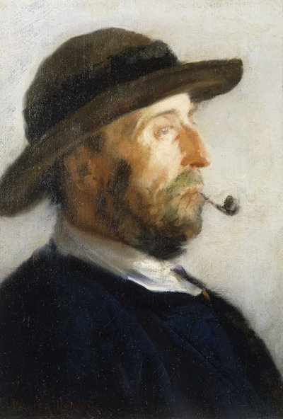 Portret artysty, 1884 autorstwa Walter Frederick Osborne