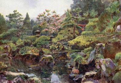 Ogród skalny i wodny, Hakone autorstwa Walter Frederick Roofe Tyndale