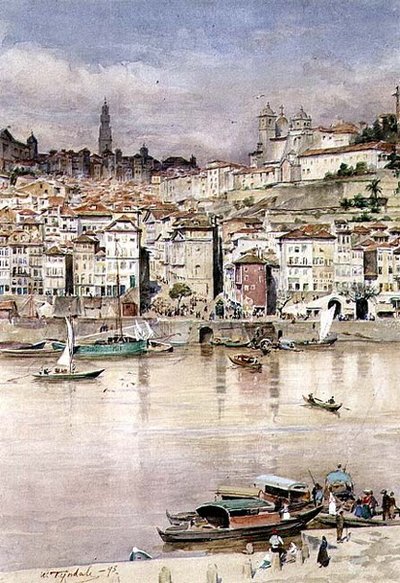 Kontynentalny port miejski autorstwa Walter Frederick Roofe Tyndale