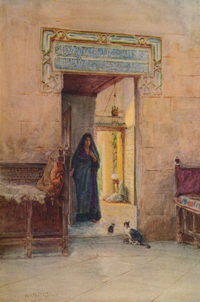 Wejście do Hareem, c1905, 1912 autorstwa Walter Frederick Roofe Tyndale