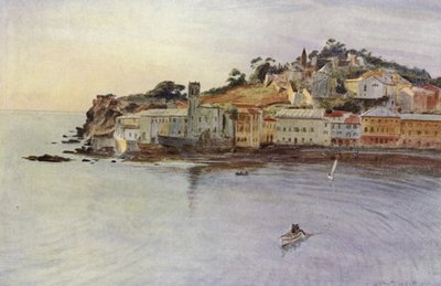 Półwysep Sestri Levante (kolor lito) autorstwa Walter Frederick Roofe Tyndale