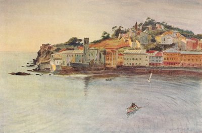 Półwysep, Sestri Levante, c1910, 1912 autorstwa Walter Frederick Roofe Tyndale