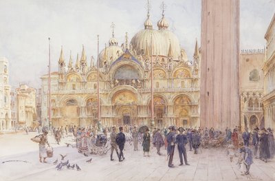 Plac Świętego Marka, Wenecja autorstwa Walter Frederick Roofe Tyndale