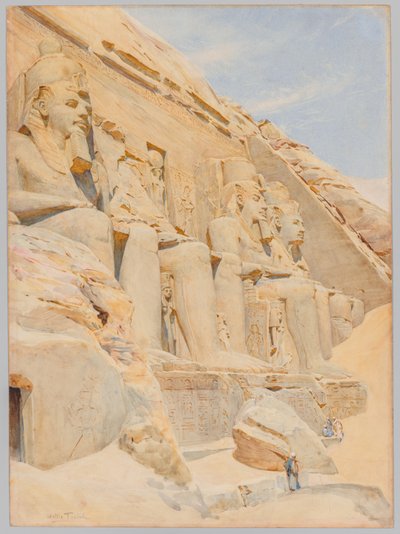 Wielka Świątynia Abu Simbel autorstwa Walter Frederick Roofe Tyndale