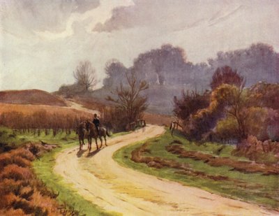 Nowy Las: Beaulieu, Lyndhurst (kolor lito) autorstwa Walter Frederick Roofe Tyndale