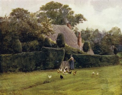 The New Forest: Domek w Emery Down autorstwa Walter Frederick Roofe Tyndale