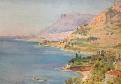Księstwo Monako, c1910, 1912 autorstwa Walter Frederick Roofe Tyndale