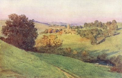 Wessex: Bathford, Somerset (druk kolorowy) autorstwa Walter Frederick Roofe Tyndale