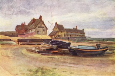Wessex: The Bridport Arms (kolorowa litografia) autorstwa Walter Frederick Roofe Tyndale