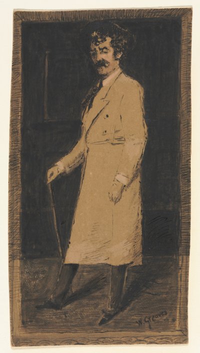 James McNeill Whistler autorstwa Walter Greaves