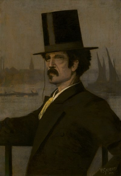 James McNeill Whistler autorstwa Walter Greaves