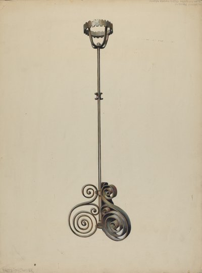 Stojak na kadzidło, c. 1938. autorstwa Walter Hochstrasser