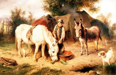 Obóz Cyganów autorstwa Walter Hunt