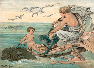 Cymoent i Marinell autorstwa Walter Jenks Morgan