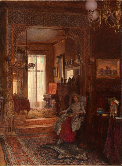 Wnętrze lasu, 1878. autorstwa Walter L. Palmer