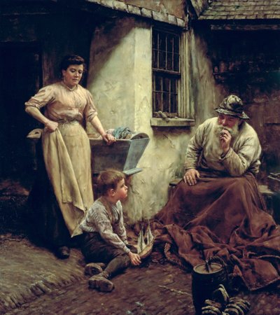 Chip off the Old Block autorstwa Walter Langley