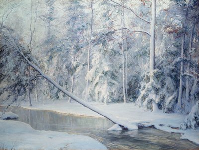 Pochylone drzewo autorstwa Walter Launt Palmer