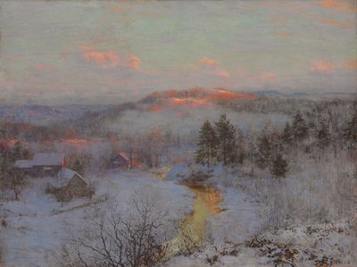 Zanikająca zima autorstwa Walter Launt Palmer