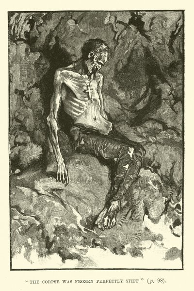 Ilustracja do Kopalni Króla Salomona autorstwa H Rider Haggard autorstwa Walter Paget
