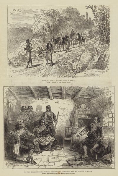 Wojna rosyjsko-turecka autorstwa Walter Paget