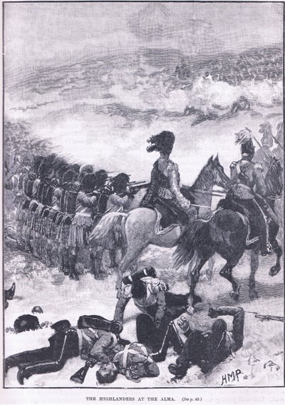 Górale w Alma 1854 AD autorstwa Walter Paget