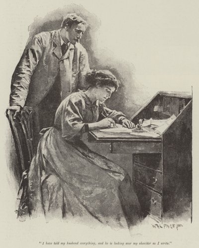 W pogoni za dobrze ukochaną — Thomas Hardy autorstwa Walter Paget