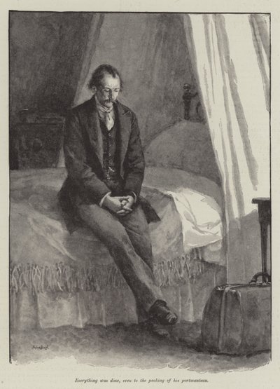 W pogoni za dobrze ukochaną — Thomas Hardy autorstwa Walter Paget