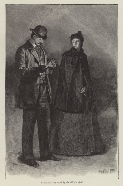 W pogoni za dobrze ukochaną — Thomas Hardy autorstwa Walter Paget