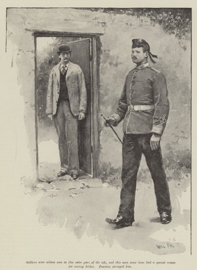 W pogoni za dobrze ukochaną — Thomas Hardy autorstwa Walter Paget