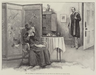 W pogoni za dobrze ukochaną — Thomas Hardy autorstwa Walter Paget