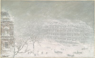 Wielka zamieć 1899 autorstwa Walter Paris