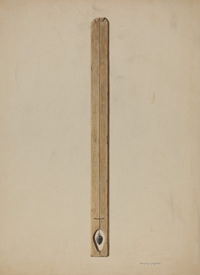 Pion i deska, 1939. autorstwa Walter Praefke