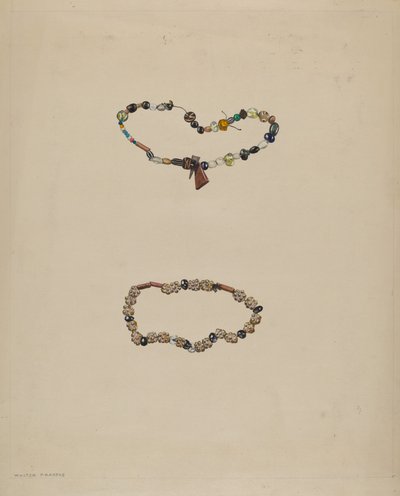 Koraliki handlowe, c. 1936. autorstwa Walter Praefke
