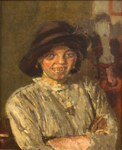 Kurczak, ok. 1914 (olej na płótnie) autorstwa Walter Richard Sickert